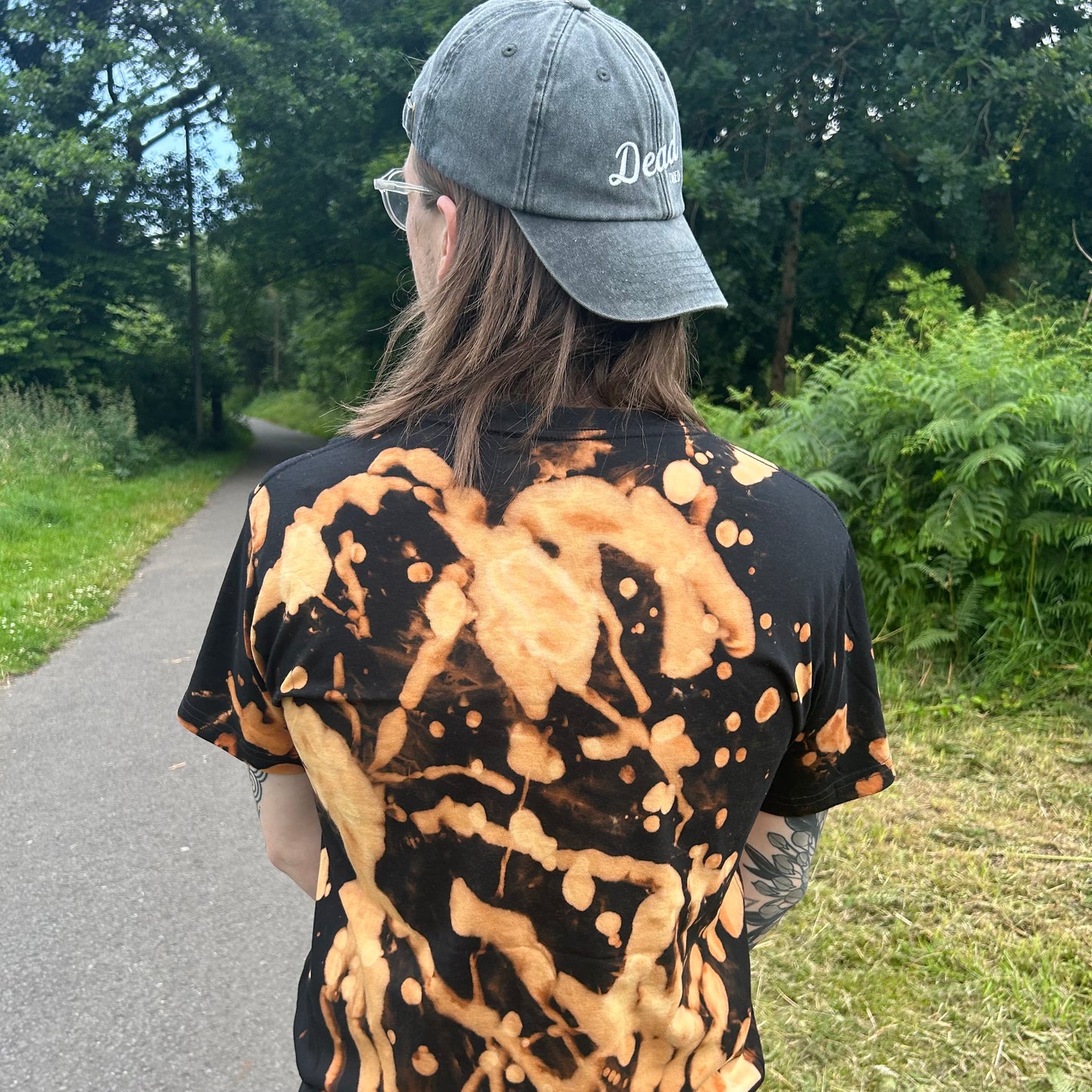 Bleach dye stco tee