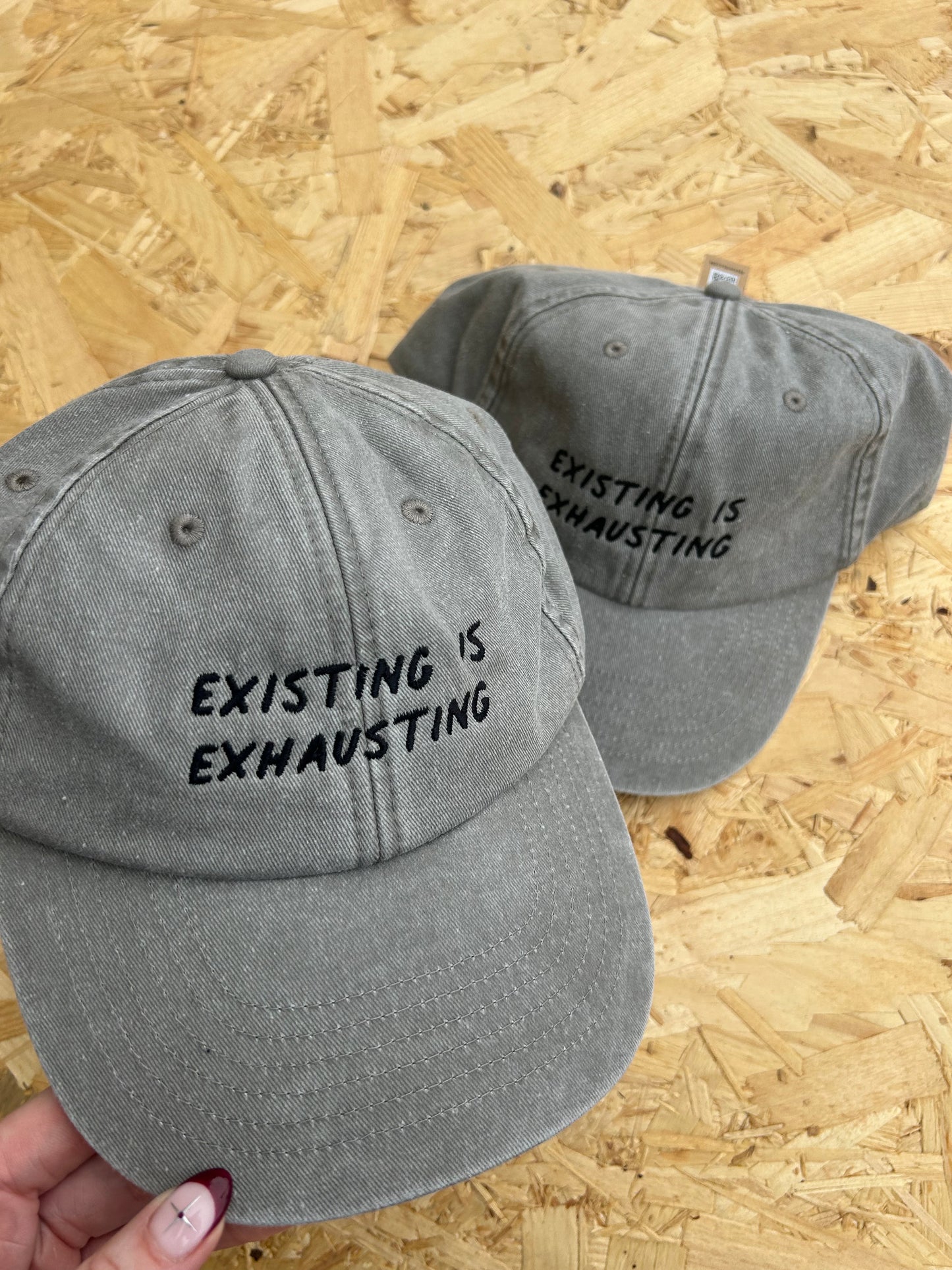 Existing is exhausting