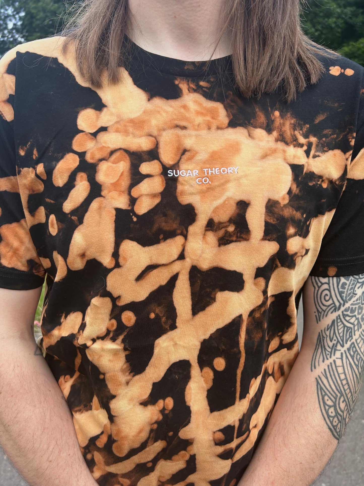 Bleach dye stco tee