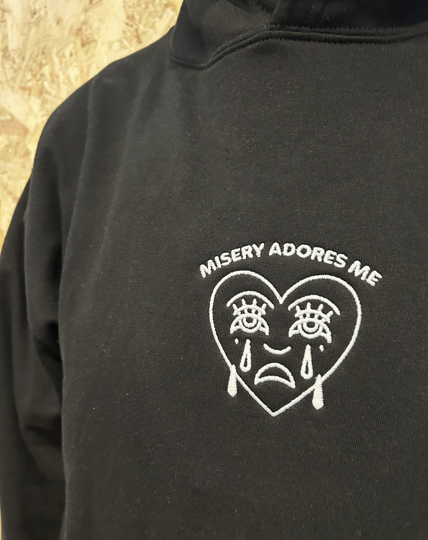 Misery Adores Me Hoodie
