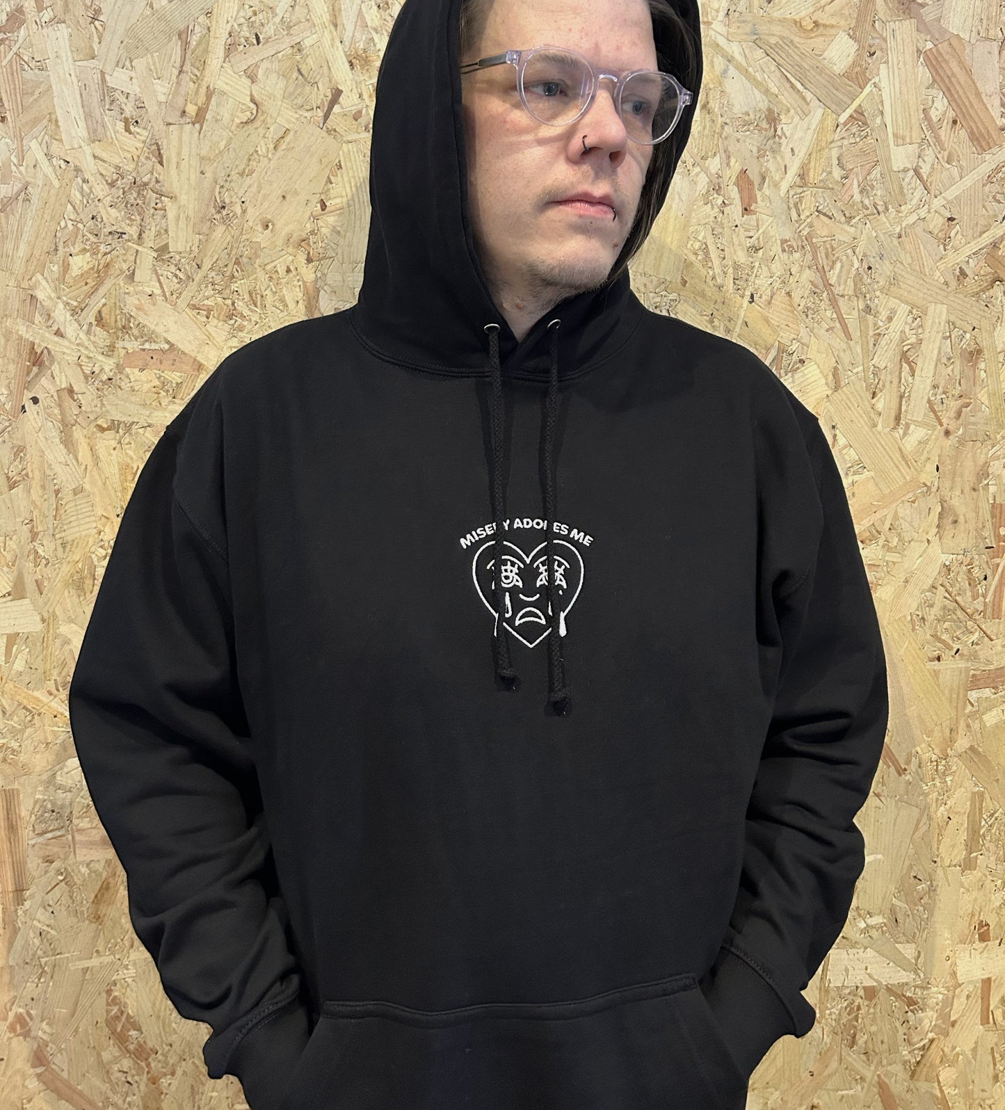 Misery Adores Me Hoodie